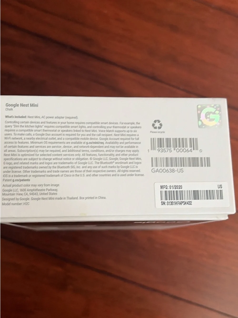 Electronics Box (Not Bath & Body)